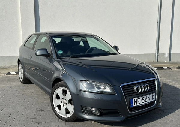 Audi A3 cena 18999 przebieg: 395000, rok produkcji 2009 z Gdańsk małe 232